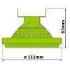 315863 4 led zarovka g53 ar111 x45 100 15w denni bila 15w