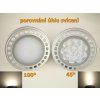 315863 5 led zarovka g53 ar111 x45 100 15w denni bila 15w
