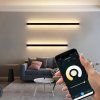 315957 21 smart cerne led moderni nastenne svitidlo strip 45w z 150cm 8cm ip20 cct