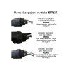 316004 7 cerne led moderni nastenne svitidlo strip 70w p 240cm 8cm ip65 cct