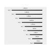 316010 6 cerne led moderni nastenne svitidlo strip 36w p 120cm 8cm ip65 cct