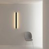 Černé LED moderní nástěnné svítidlo strip Z 60cm/8cm s čidlem