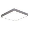 Šedý designový LED panel hranatý (Barva světla Denní bílá, Výkon 24W 400x400mm)