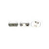 317825 3 led svitidlo 15w 60cm chrom ip44 denni bila