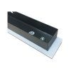 324401 1 cerne led moderni nastenne svitidlo strip 70w 240cm 9cm ip65 4500k