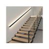 324401 cerne led moderni nastenne svitidlo strip 70w 240cm 9cm ip65 4500k