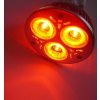 325132 3 barevna led zarovka mr16 3x1w60 modra