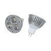 325132 barevna led zarovka mr16 3x1w60 modra