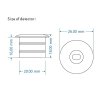 325234 4 pir senzor dimled 5m