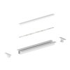 325300 2 led profil p6 4 cerny mini vestavny profil bez krytu 1m