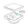325354 5 ovladac dimled ov kn1k cerny