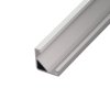 325402 5 led profil r6 stribrny rohovy 16 16 profil bez krytu 1m