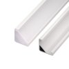 325414 3 led profil r6w bily rohovy 16 16 profil bez krytu 1m