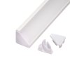 325417 1 led profil r6w bily rohovy 16 16 profil bez krytu 2m
