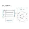 325481 4 pir senzor dimled 1 2m
