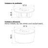 325556 5 led podhledove nouzove svitidlo emd2w 2h