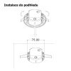 325556 6 led podhledove nouzove svitidlo emd2w 2h