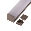 325586 koncovka profilu n8h bronz