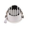 325619 6 led podhledove svitidlo ipo ip54 8w cct bile