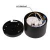 325625 5 led svitidlo alexo 12w cct kulate cerne stropni