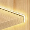 325796 3 led profil 2sp b bronzovy pro police
