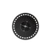 LED průmyslové osvětlení UFO highbay Crossover 100W IP65 — pohled z boku