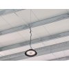 LED průmyslové osvětlení UFO highbay Kairos 150W IP65 — reálná instalace