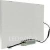 4378 3 stribrny podhledovy led panel 300x600mm 24w denni bila
