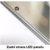 4387 3 stribrny podhledovy led panel 300x1200mm 45w denni bila