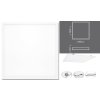 18738 7 bily podhledovy led panel 600x600mm 45w denni bila