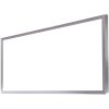 4399 1 stribrny led panel s rameckem 600x1200mm 75w denni bila