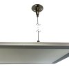 19608 5 stribrny zavesny led panel 600x600mm 45w studena 5100lm