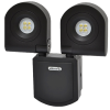 154731 cerny led reflektor 2x10w studena bila