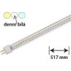 752 25 led zarivka t5 g5 517mm 8w ciry kryt denni bila