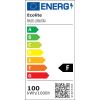 125514 3 oranzovy led reflektor se stojanem 100w denni bila