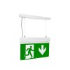 7842 2 led nouzove svitidlo alpha l p sipka do strany zavesny