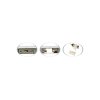 317825 3 led svitidlo 15w 60cm chrom ip44 denni bila