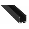 AL-PROFIL DILEDA BLACK (10-0185) (Délka 1M)