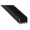 AL-PROFIL ILEDO BLACK (10-0115) (Délka 2M)
