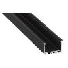 AL-PROFIL INSO BLACK (10-0125) (Délka 1M)