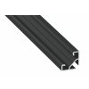 AL-PROFIL AJAR BLACK LACQUERED (10-1385) (Délka 1M)