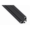 AL-PROFIL AJAR ROCK ANTHRACITE LACQUERED (10-1389) (Délka 1M)