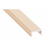 AL-PROFIL ATOM LIGHT IVORY LACQUERED (10-1356) (Délka 1M)