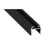 AL-PROFIL AXEL BLACK LACQUERED (10-1465) (Délka 2M)