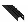 AL-PROFIL ALBA BLACK LACQUERED (10-1405) (Délka 2M)