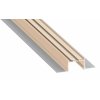 AL-PROFIL AKIN LIGHT IVORY LACQUERED (10-1416) (Délka 1M)