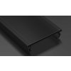 CV-PROFIL DOUBLE PMMA BLACK (11-2077) (Délka 2M)