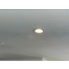 Stmívatelný chromový kruhový vestavný LED panel 225mm 18W denní bílá