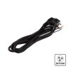 Prodlužovací kabel se zasuvkami FX3 2m Bílá (Barva těla Černá, Délka 3m)