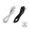 Prodlužovací kabel se zasuvkami FX3 2m Bílá (Barva těla Černá, Délka 3m)